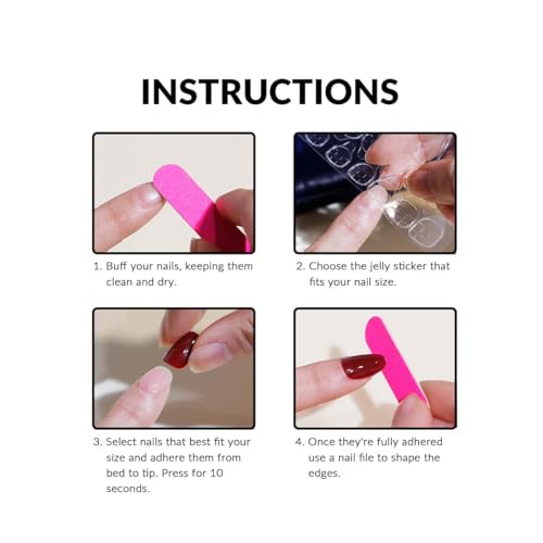 24Pcs Long Coffin Press-On Nails with Cute Cat Bows - Matte Acrylic