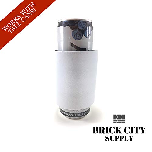 Customizable Neoprene Slap Can Cooler - 1/4 Inch Thick, 9" x 3.5"