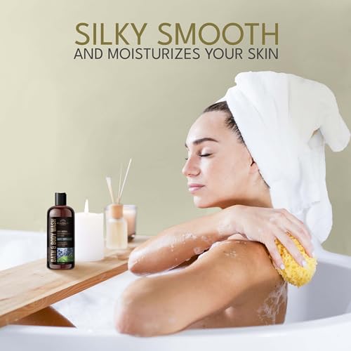 Sweet Peppermint Body Wash for Sensitive Skin - 2 Pack, 12oz