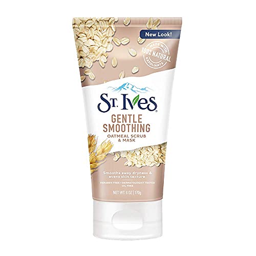 St. Ives Gentle Smoothing Face Scrub & Mask - 6 oz Oatmeal