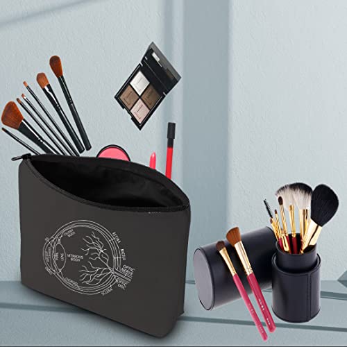 PWHAOO Funny Optometrist Makeup Bag - Ciliary Body B Design