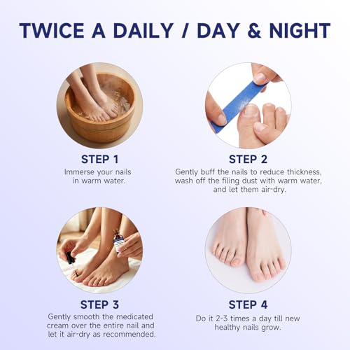 FOLUPIA 1% Tolnaftate Nail & Toenail Fungus Treatment, 30ml Repair Serum