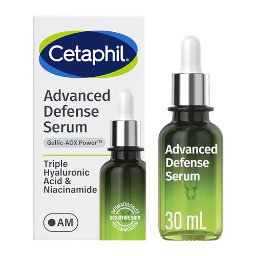 Cetaphil Advanced Defence AM Face Serum for Sensitive Skin, 1oz