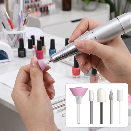 11-Piece Nail Drill Bit Set – 3/32 Inch for Acrylic Nails