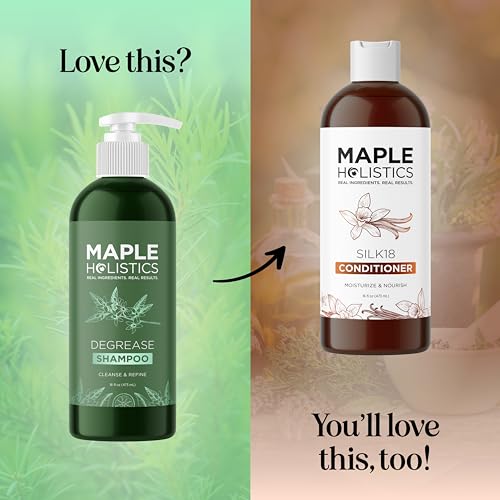 Clarifying Shampoo for Oily Hair & Scalp - Citrus, 16 Fl Oz - Vegan & Sulfate Free