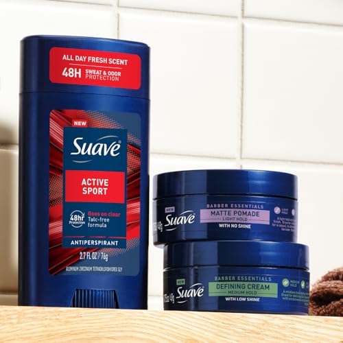 Suave Antiperspirant Deodorant for Men, 48-Hour Protection, 4-Pack