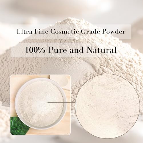 100% Pure Cosmetic Grade Kaolin Clay Powder - 1 LB Detox for Skin