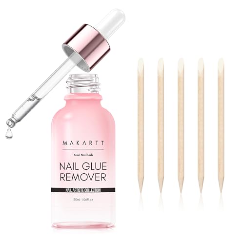 Makartt Acetone-Free Nail Glue Remover with Vitamin E - 30ML