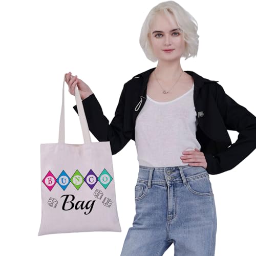 G2TUP Bunco Night Bag with Coffee Variation | Funny Bunco Dice Organizer Pouch