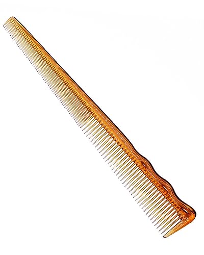 Y.S. PARK 234 Short Hair Design Comb - 7.4 Inch Heat Resistant Camel