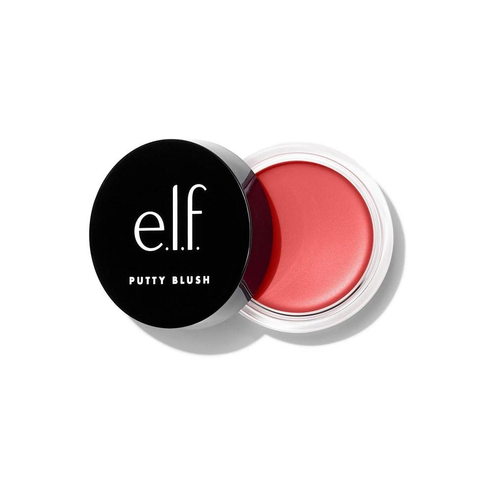 e.l.f. Putty Blush - Creamy Ultra Pigmented Formula with Argan Oil & Vitamin E | Maldives, 0.35 Oz