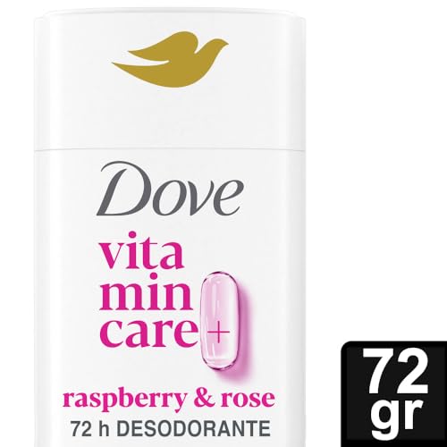 Dove Raspberry & Rose Aluminum-Free Deodorant Stick - 72H Odor Protection