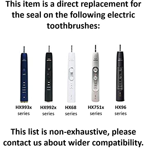 Philips Electric Toothbrush Sealing Ring Replacement Set