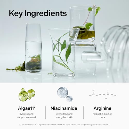 Deep Moisture Serum - Hydrating Korean Face Serum with Algae11 & Niacinamide, 50ml