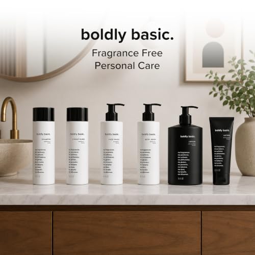 Boldly Basic Fragrance-Free Face Wash – Gentle Cleanser for Sensitive Skin