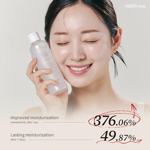NATURECLASS R4 Hydrating Rice Toner - Deep Moisturizing & Fragrance Free, 6.76 fl oz