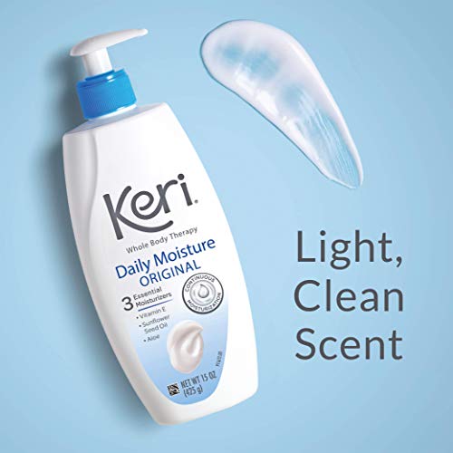 Keri Whole Body Therapy Moisturizer 20 Oz (Pack of 2) - with Vitamin E & Aloe