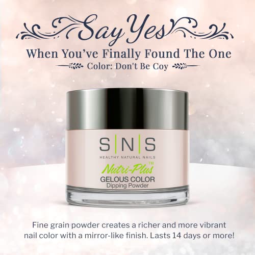SNS Nail Dip Powder - Don't Be Coy | Long-Lasting, Low-Odor Formula