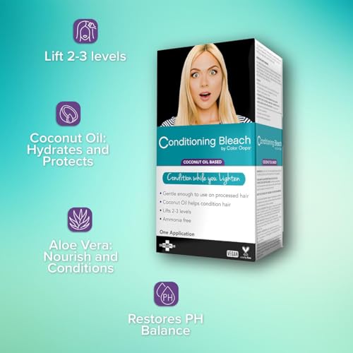 Color Oops Conditioning Bleach with Coconut Oil - Gentle Hair Lightener