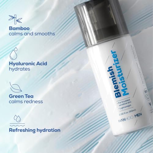 Hanhoo Blemish Moisturizer for Acne-Prone Skin, 2.02 Fl. Oz.