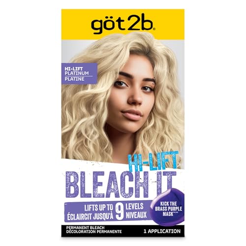Got2B Bleach It Hi-Lift Platinum Blonde Hair Color Kit - 9 Level Lift