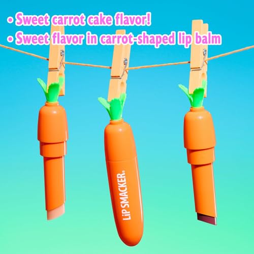 Lip Smacker Carrot Cake Lip Balm (Pack of 2) - Cute Easter Gift