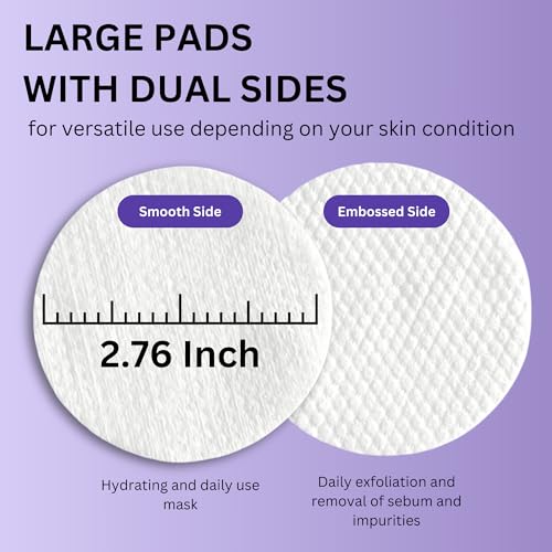 PURIPIA Metabiome Korean Toner Pads for Exfoliating and Hydrating Skin