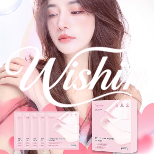 WISHIN Salmon DNA & Collagen Overnight Jelly Mask Sheet - 5 Pack
