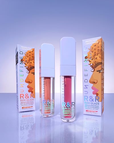 Mineral Lip Oil Tint Sunscreen SPF 40 - Nourishing Nude Gloss