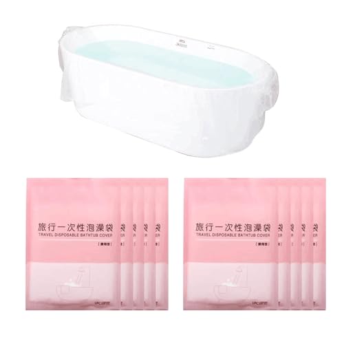 Swingers 10 Pack Disposable Bathtub Cover Liners - Waterproof & Thickened