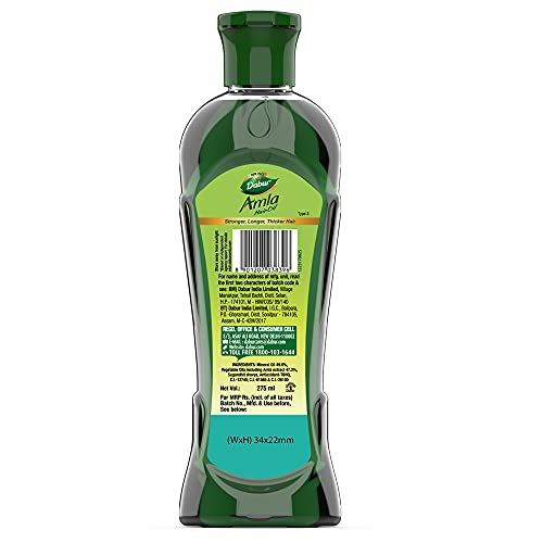 Dabur Amla Hair Oil 275ml - Nourishing Hair Treatment