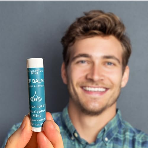 Eucalyptus Mint Lip Balm Collection - Vegan & Moisturizing (3 Tubes)
