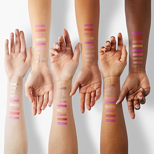 Nicole Miller Lip Gloss Collection Peach - 8 Fl Oz, Shimmery & Long Lasting Set with 10 Varied Colors