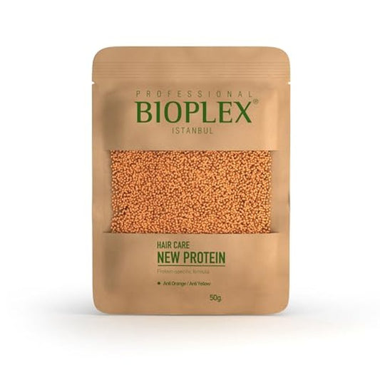 Bioplex New Miraculous Tiny Golden Protein Balls - Anti-Breakage Formula for Bleaching, Coloring and Creating Beautiful Blonde Hair 50gr