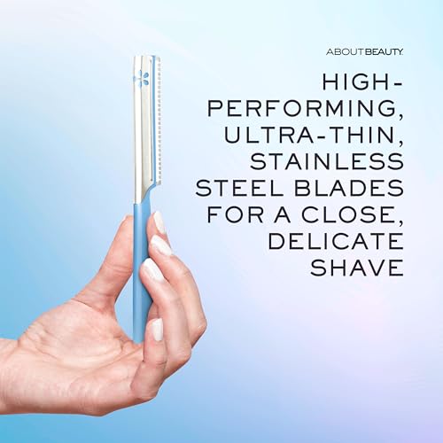 About Face Pro-Premium Facial Razors - 3 Pack for Hair Removal & Dermaplaning