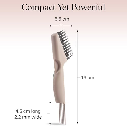 Kitsch Double-Sided Hair Brush Cleaner Tool - Eco-Friendly & Compact