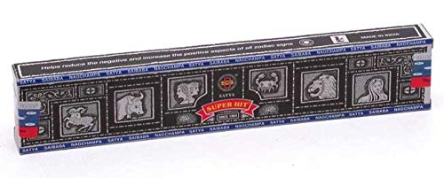 Satya Incense Variety Pack - 12 Scents, 15g Each