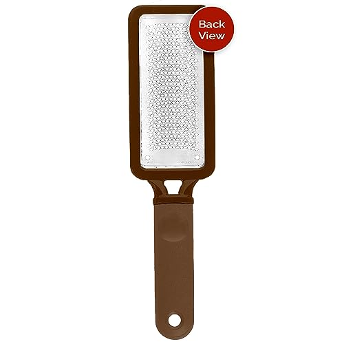 Microplane Colossal Foot File - Stainless Steel Callus Remover for Smooth Feet