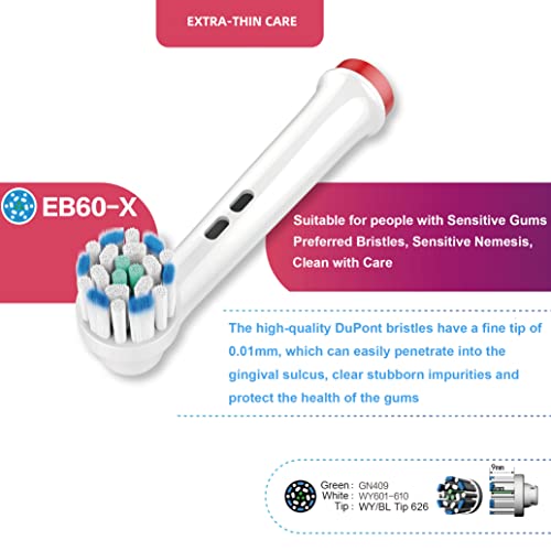 RONSIT Replacement Electric Toothbrush Heads Compatible with Oral B Models