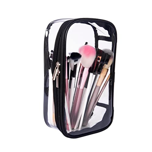 Jula Vance TSA Approved Clear PVC Toiletry Bag - Waterproof Travel Pouch