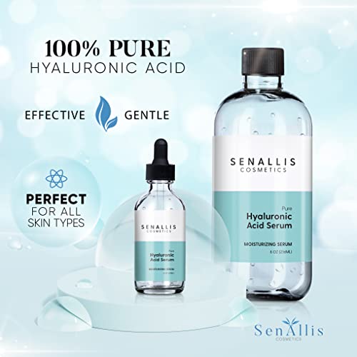 Hyaluronic Acid Serum 10 fl oz - Ultra-Hydrating Anti-Aging Moisturizer