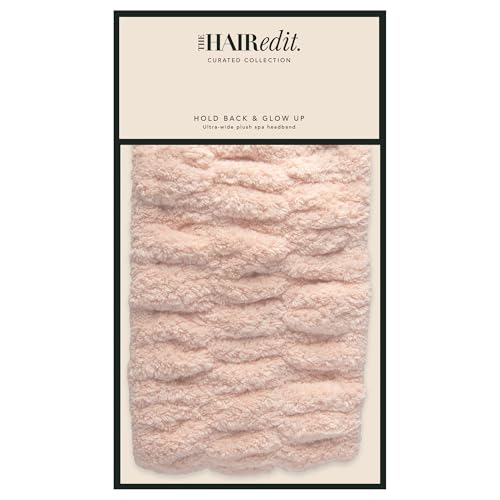 The Hair Edit Ultra-Wide Microfiber Spa Headband for Skincare & Makeup