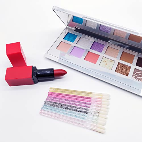 YSAFAI Variation 01 Disposable Crystal Lip Brush Set 600 pcs for Lip Gloss & Makeup