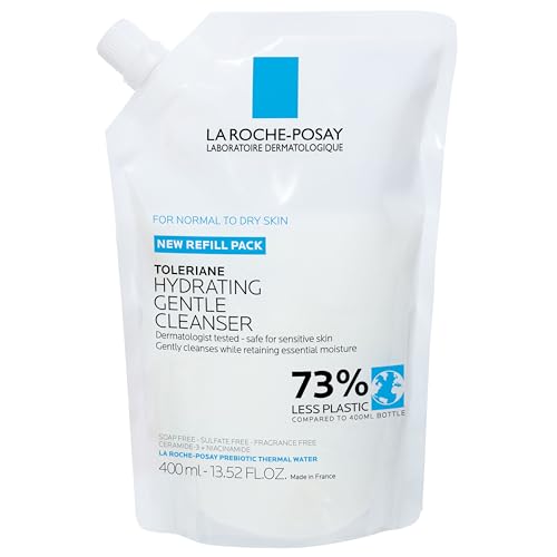 La Roche-Posay Toleriane Hydrating Gentle Facial Cleanser 13.52 Fl Oz - with Niacinamide