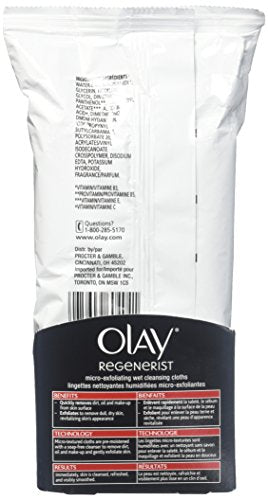 Olay Regenerist Micro-Exfoliating Cleansing Cloths - 30 Count