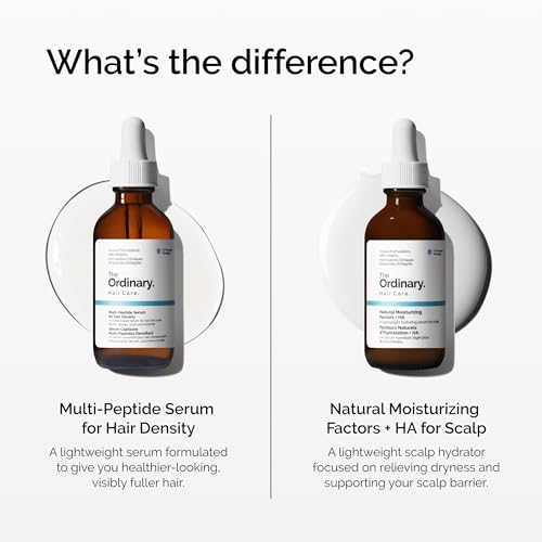 The Ordinary Multi-Peptide Serum for Hair Density, Peptide-Powered Formula for Thicker, Fuller Looking Hair