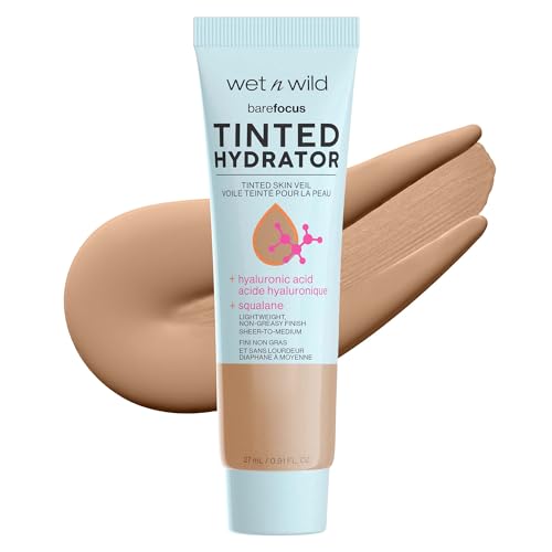 wet n wild Bare Focus Tinted Hydrator, Sheer-to-Medium Coverage Set