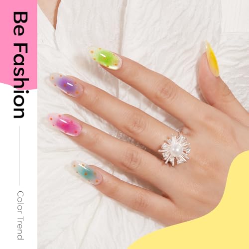 modelones Gelée Gleam Grid Cat Eye Gel Nail Polish Set - 6 Colors