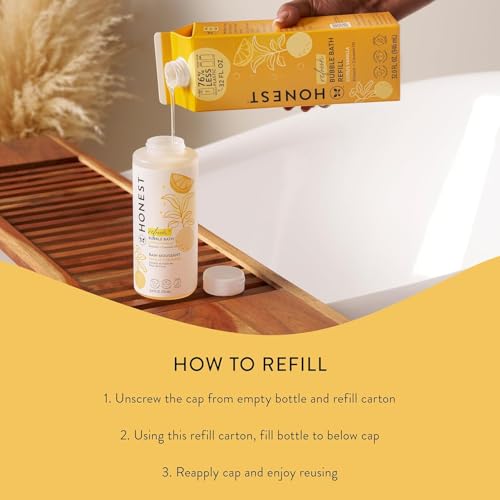 The Honest Company Citrus Vanilla Bubble Bath, 32 Fl Oz - Tear-Free