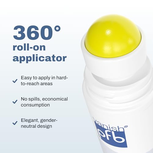 PFB Vanish Ultra Chromabright (3.28 oz) Triple Action Dark Spot Remover ? After Shave Smoothing Solution Ingrown Hair Treatment, Moisturizes, Relieves & Softens Skin, Razor Bump Stopper ? NEW Formula